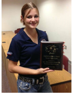 Biz awards - Rudow wins agricultural teaching award
